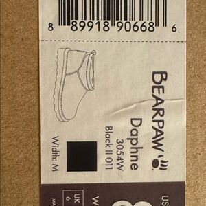 BearPaw Black Daphne platform Boots